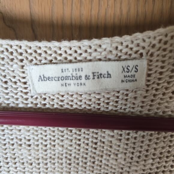 Abercrombie & Fitch Sweater Womens Small Owl Knit - Picture 3 of 8